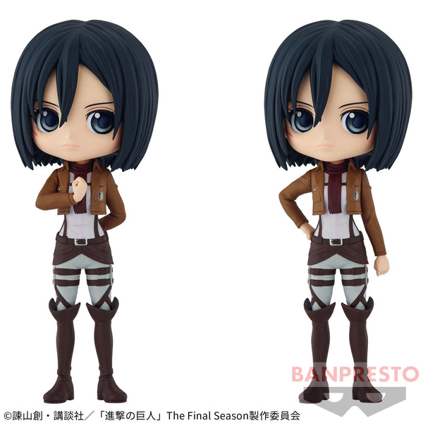 Mikasa Ackerman - Ver. A and B - QPosket - Attack on Titan Shingeki no Kyojin