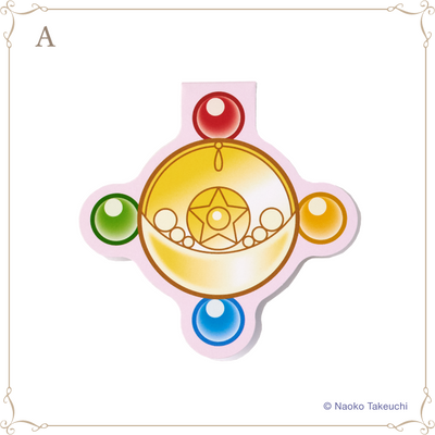 Sailor Moon Broach Sticky Notepad- Sailor Moon Museum